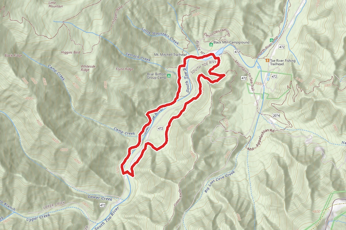 South Toe River Loop Trail