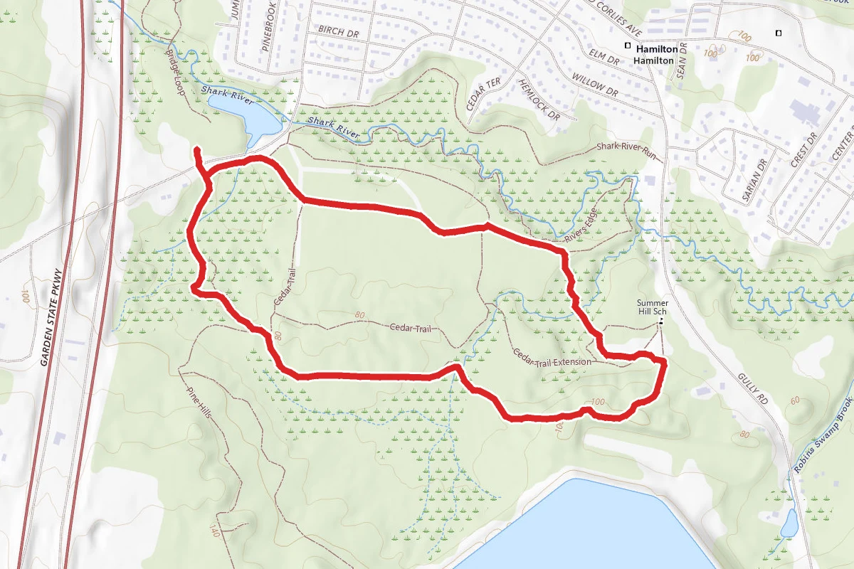 Cedar Trail and Hidden Creek Trail Loop