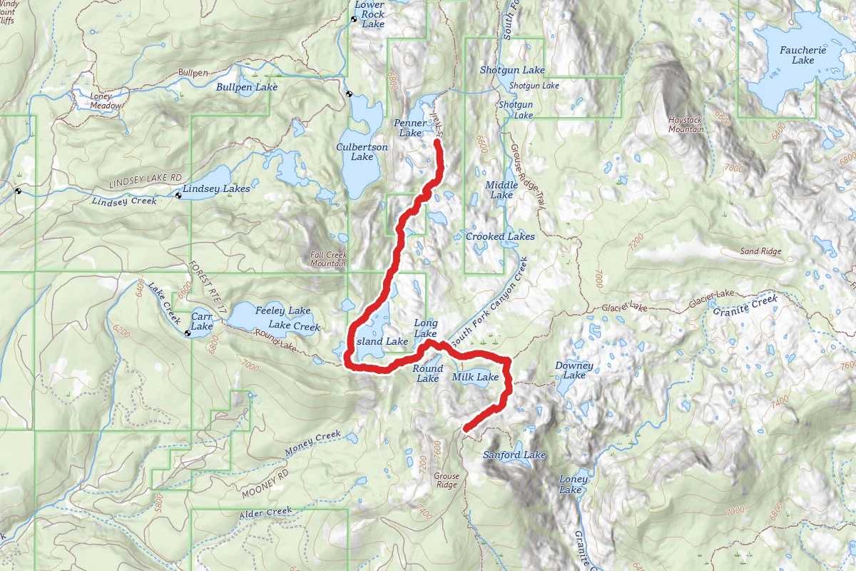 Penner Lake Trail