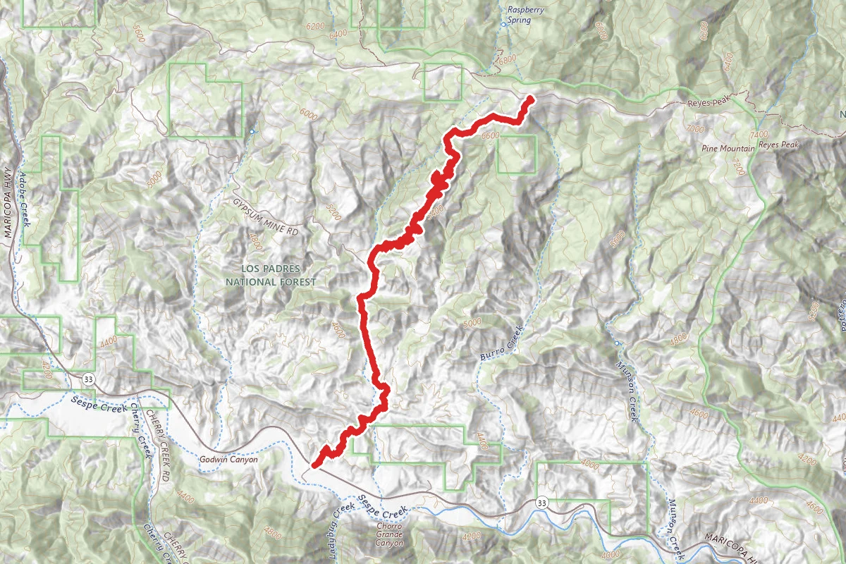 Chorro Grande Trail
