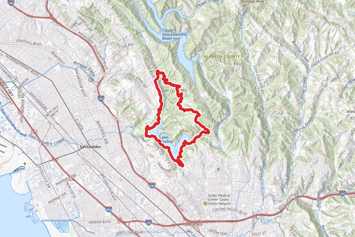 East Shore Trail to West Shore Trail Loop
