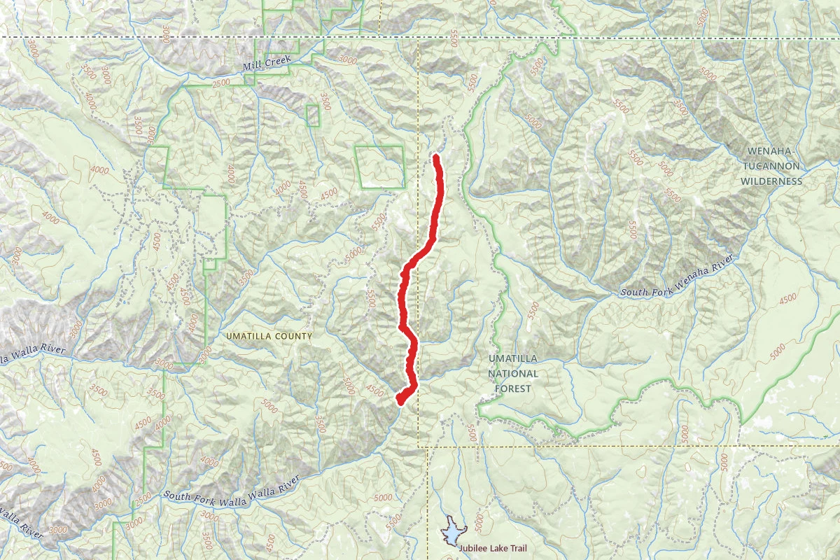 South Fork Walla Walla Trail #3225