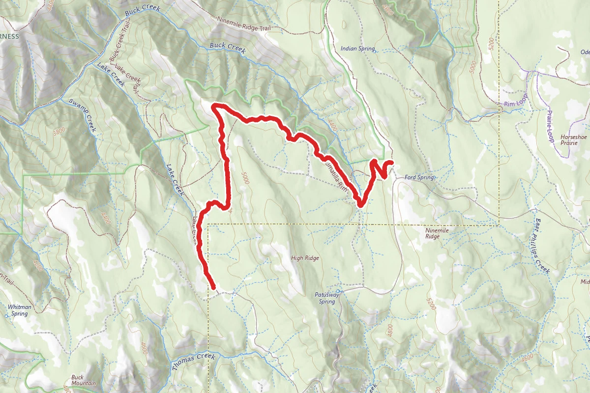 Umatilla Rim Trail