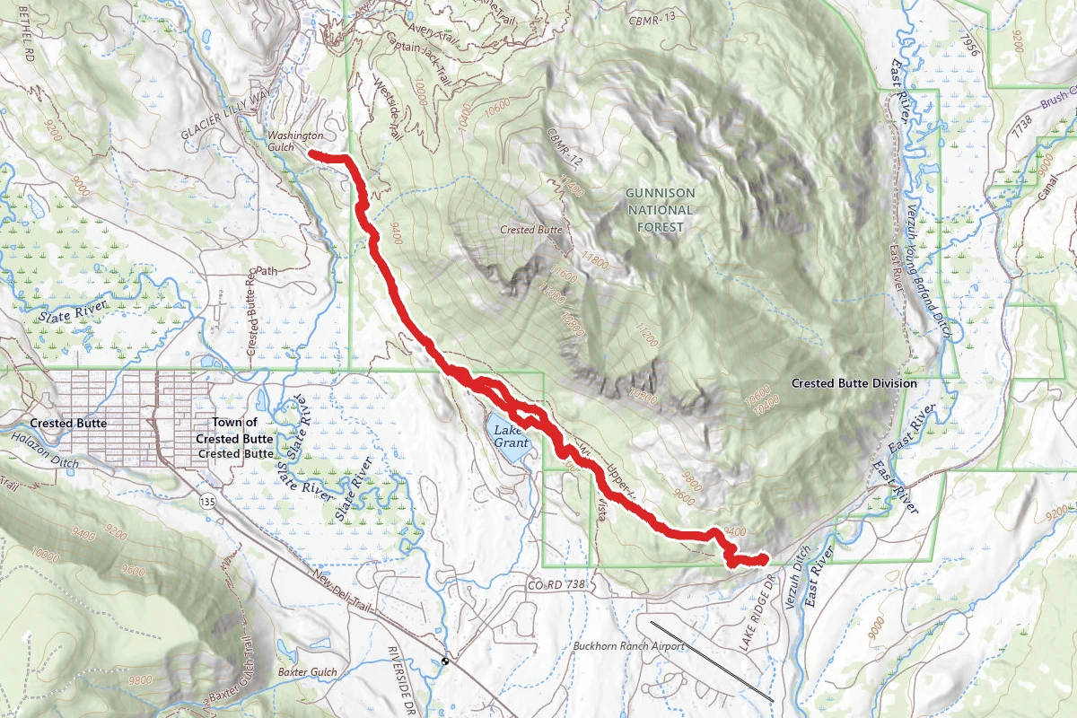 Upper Upper Loop Trail