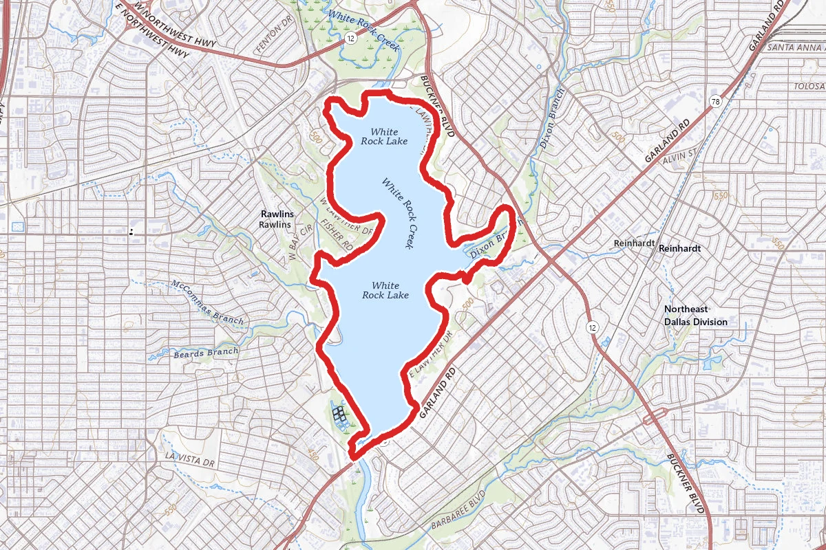 White Rock Lake Trail