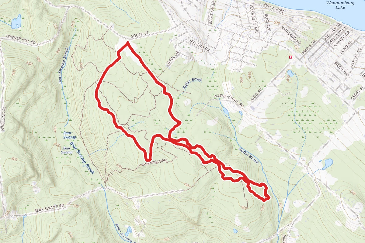 Nathan Hale State Park Loop Trail