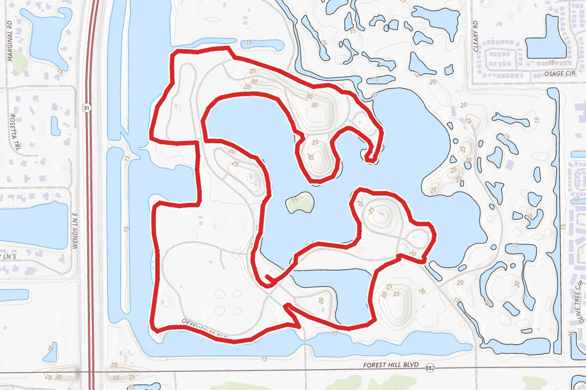 Okeeheelee Park North Loop