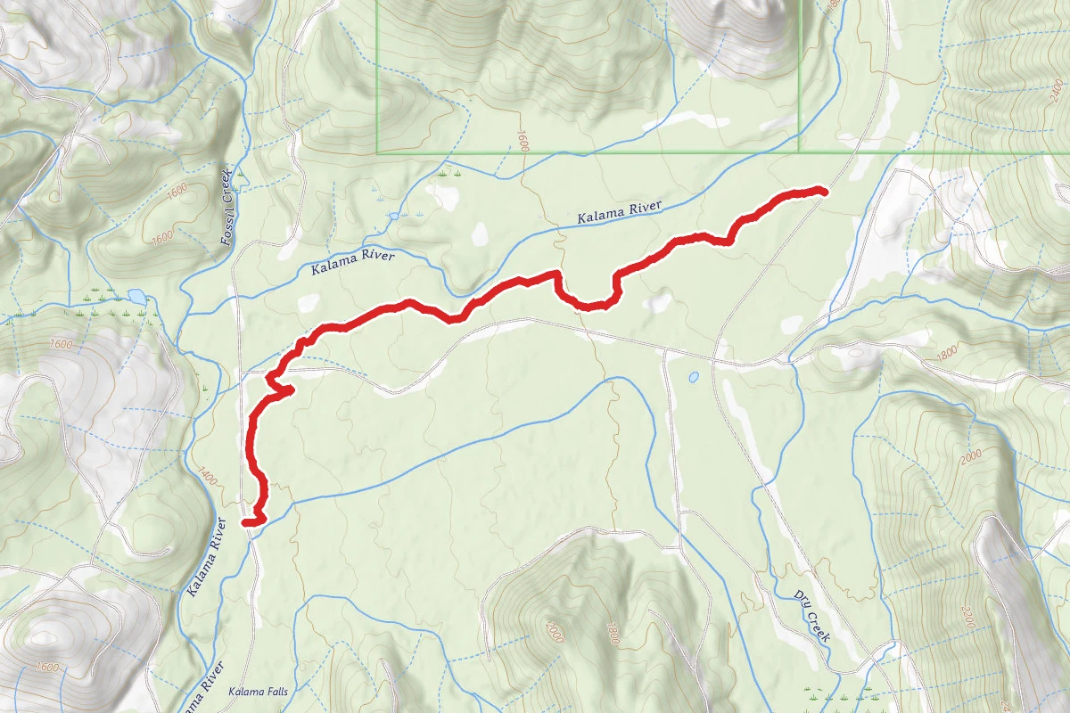 Kalama Falls Trail