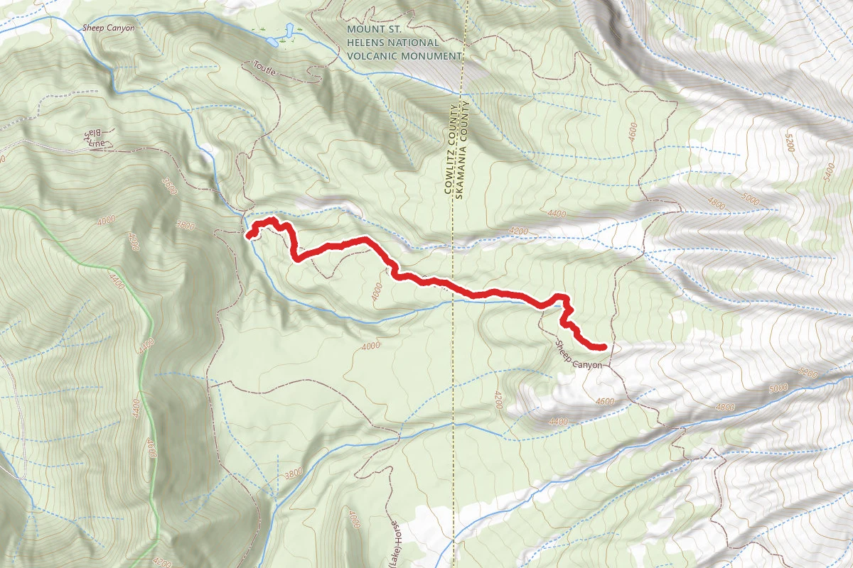 Sheep Canyon Trail