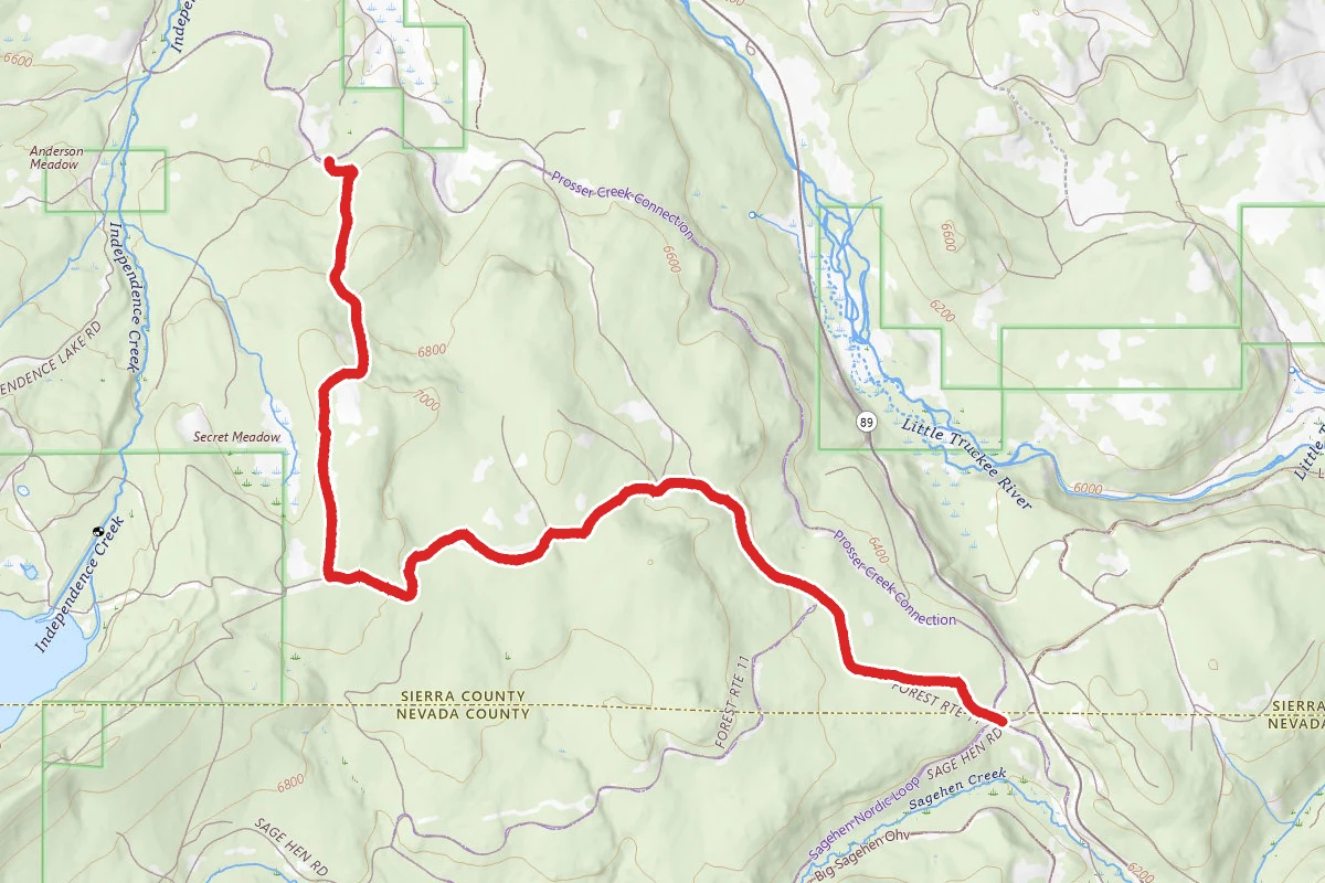 Independence Lake Loop