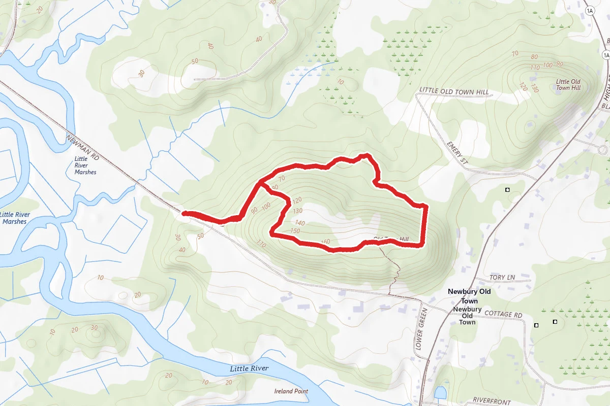 Ridge Trail and North Loop Trail