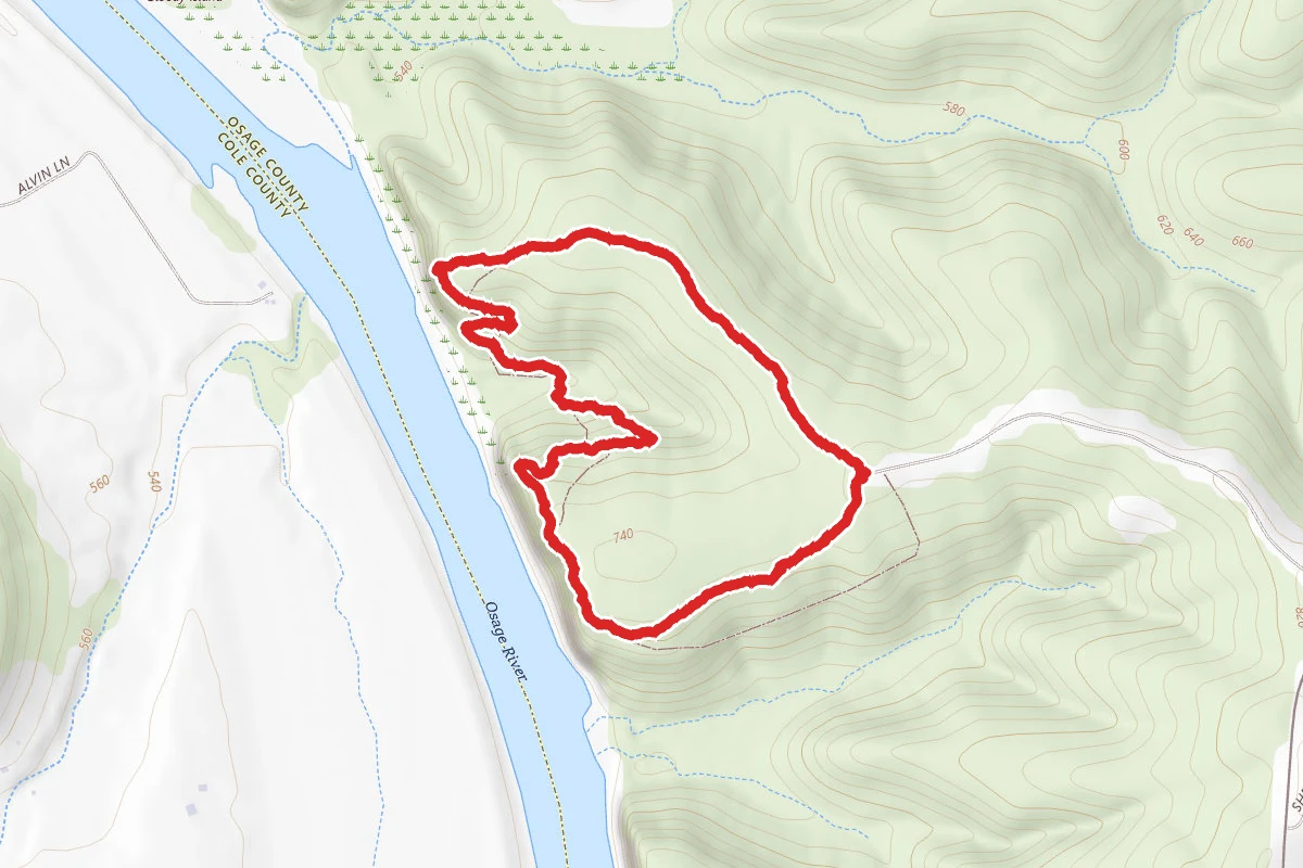 Osage Bluff Scenic Trail
