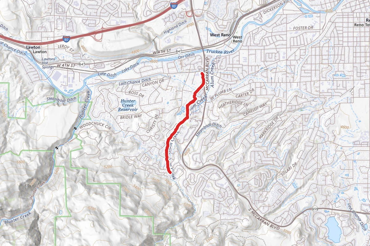 Caughlin Ranch Trails