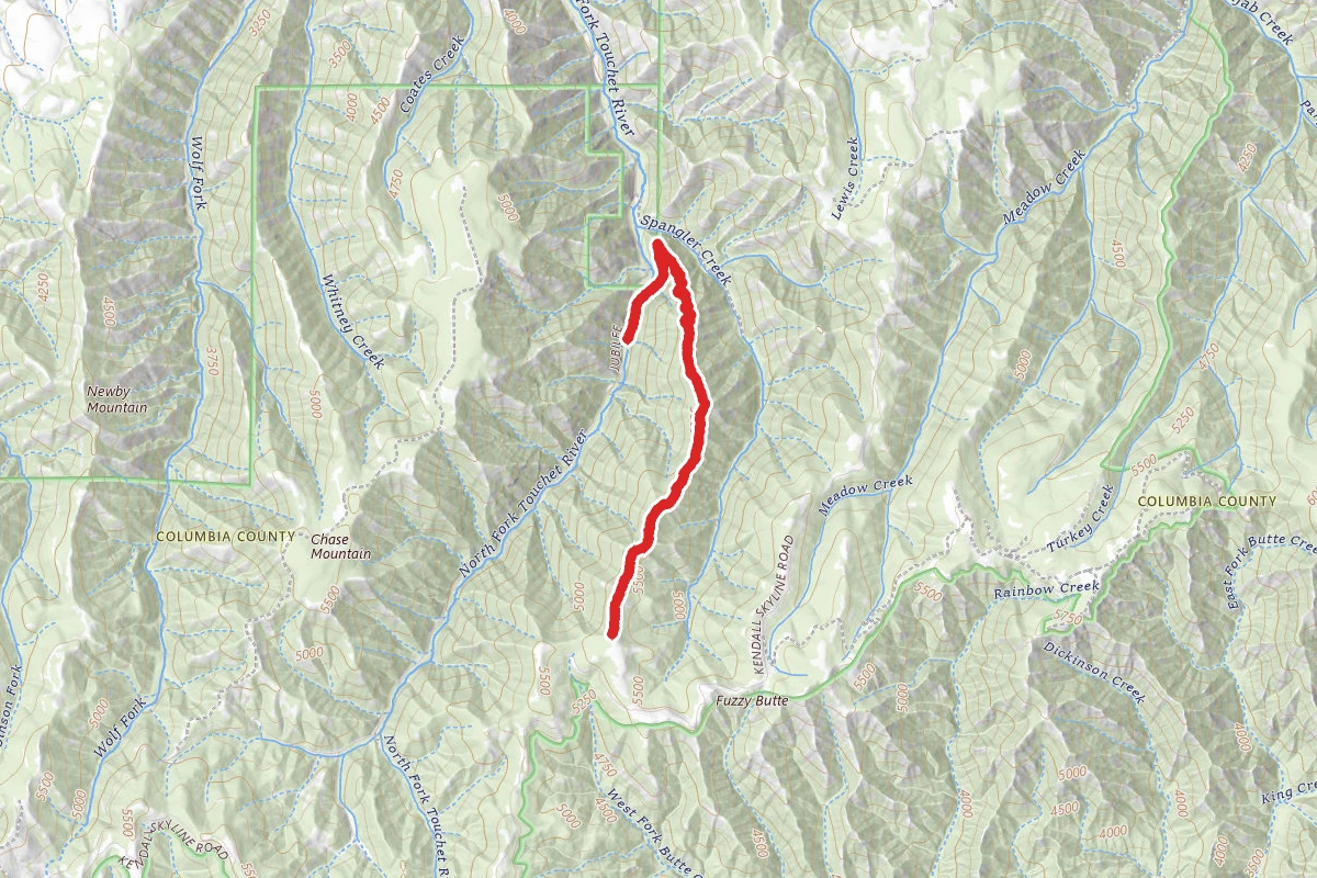 Middle Point Ridge Trail