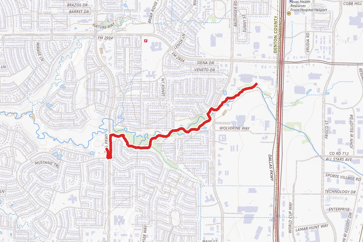Cottonwood Creek Greenbelt Trail