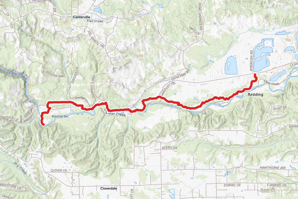 Clear Creek Greenway Trail