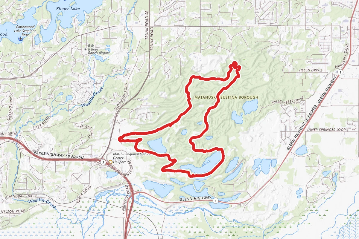 Matanuska Experiment Farm Loop