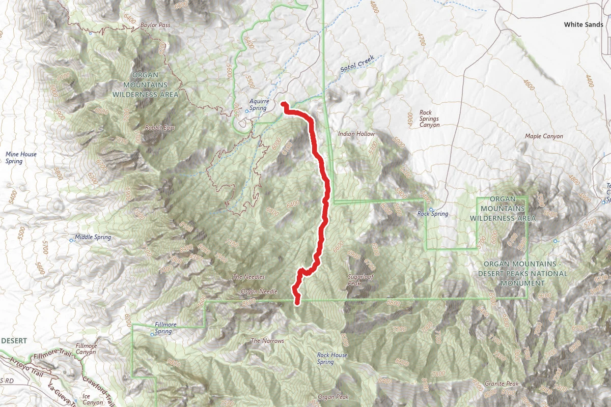 Indian Hollow Trail