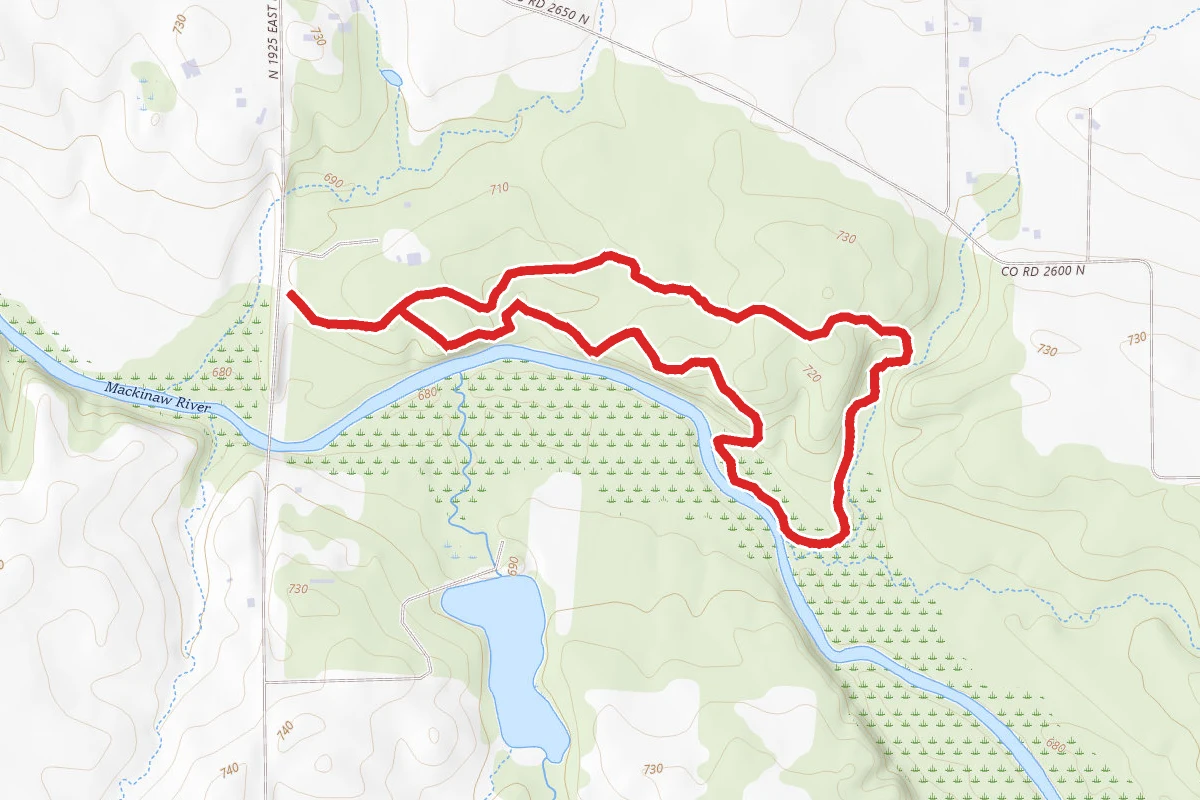 Merwin Nature Preserve Trail
