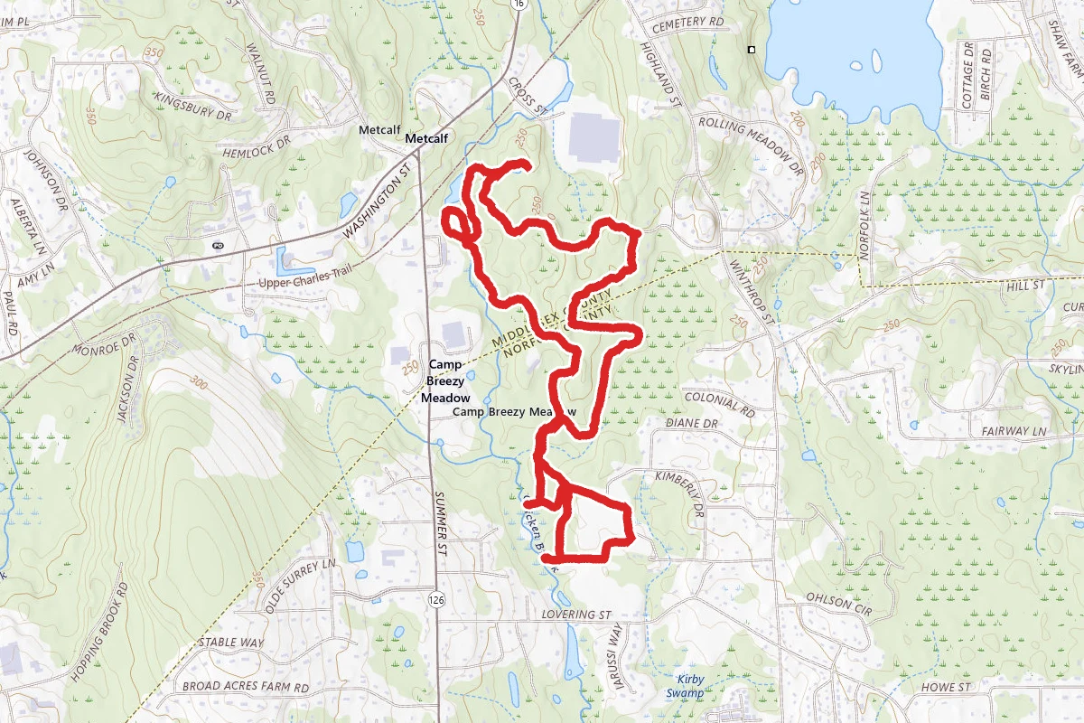 Wenakeening Woods and Idylbrook Loop