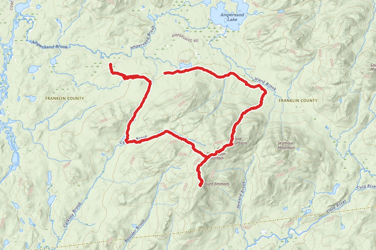 Donaldson Mountain, Mount Emmonds, Seward Mountain Loop
