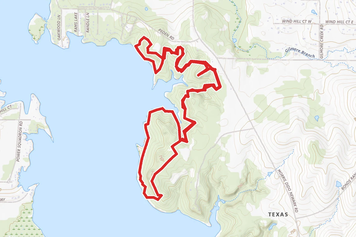 Eagle Mountain Lake Park Trail