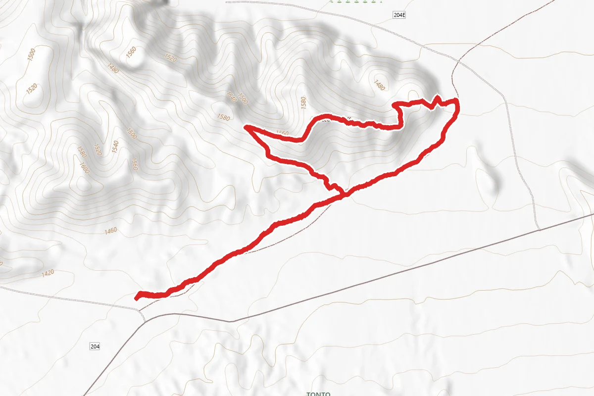 Coon Bluff Trail