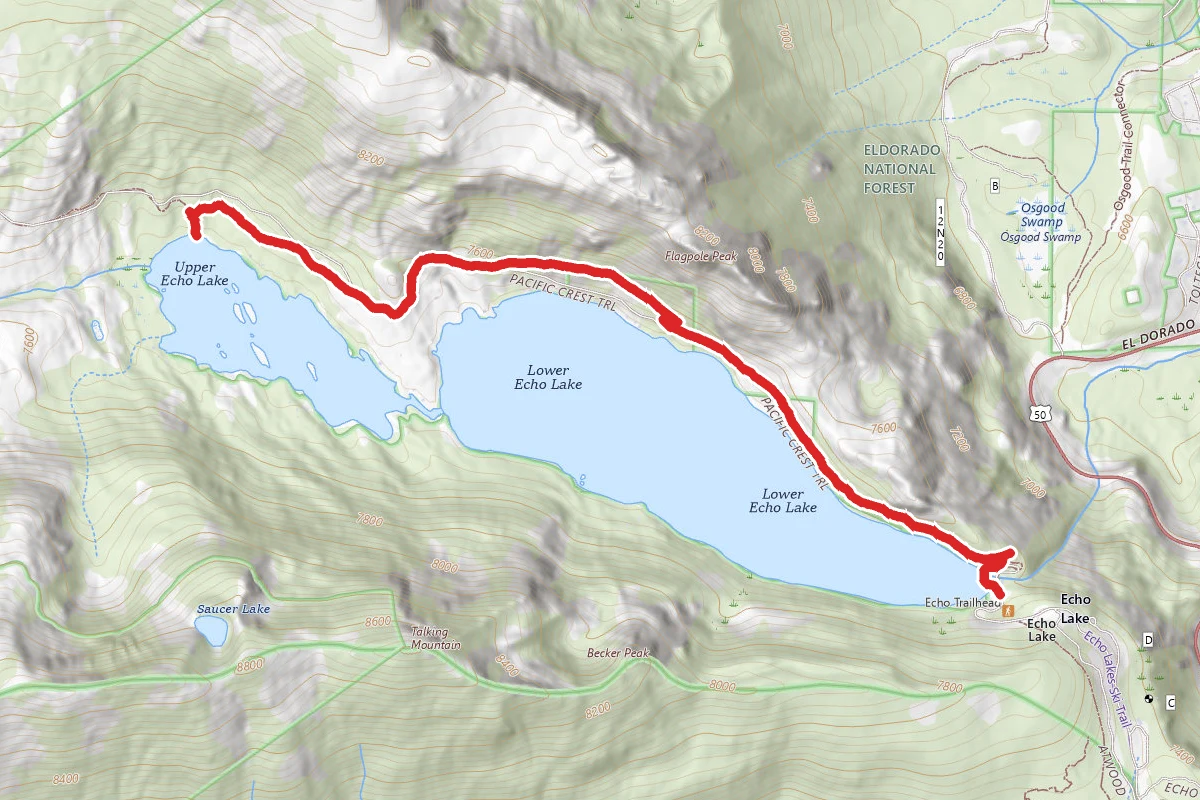 Echo Lakes Trail