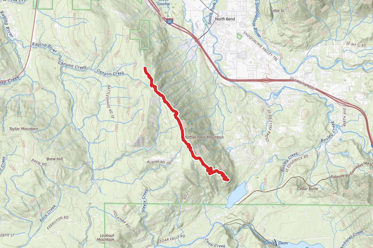 Rattlesnake Mountain Trail