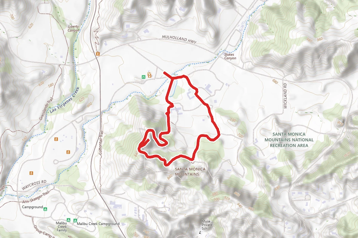 Gillette Ranch Loop Trail (Inspiration Loop)