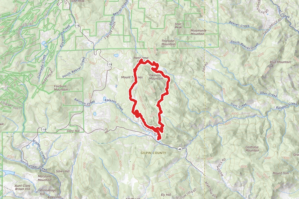Blue Grouse to Mule Deer Trail Loop