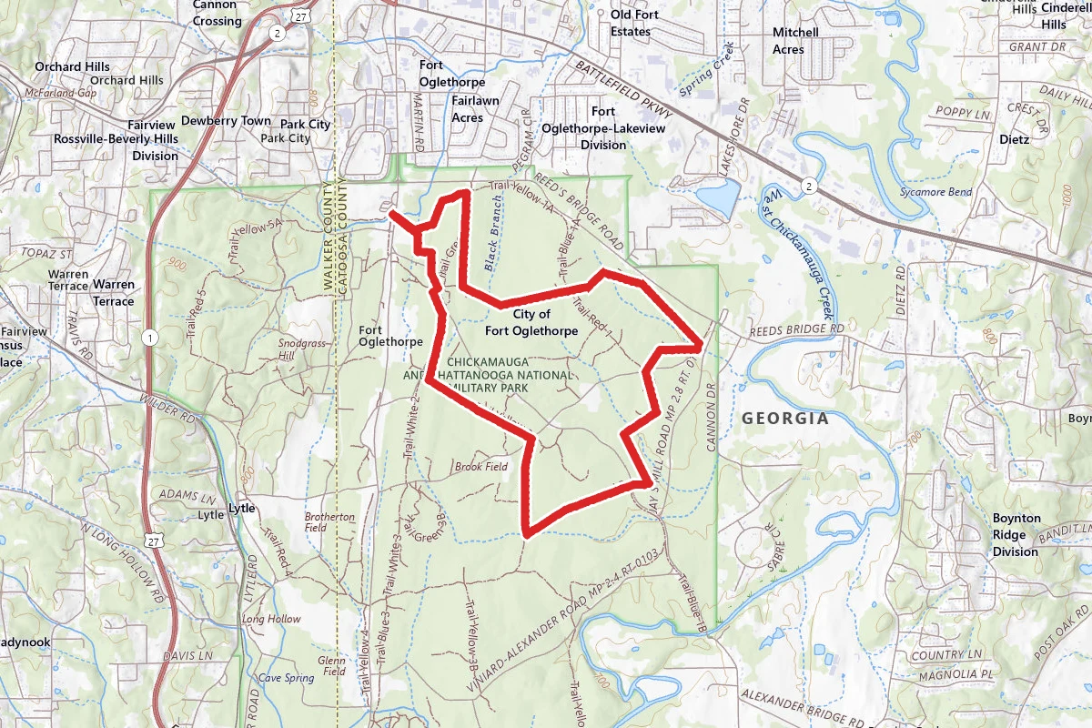 Chickamauga Ramble Trail