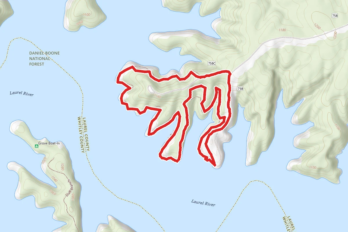 Laurel River Lake Trail