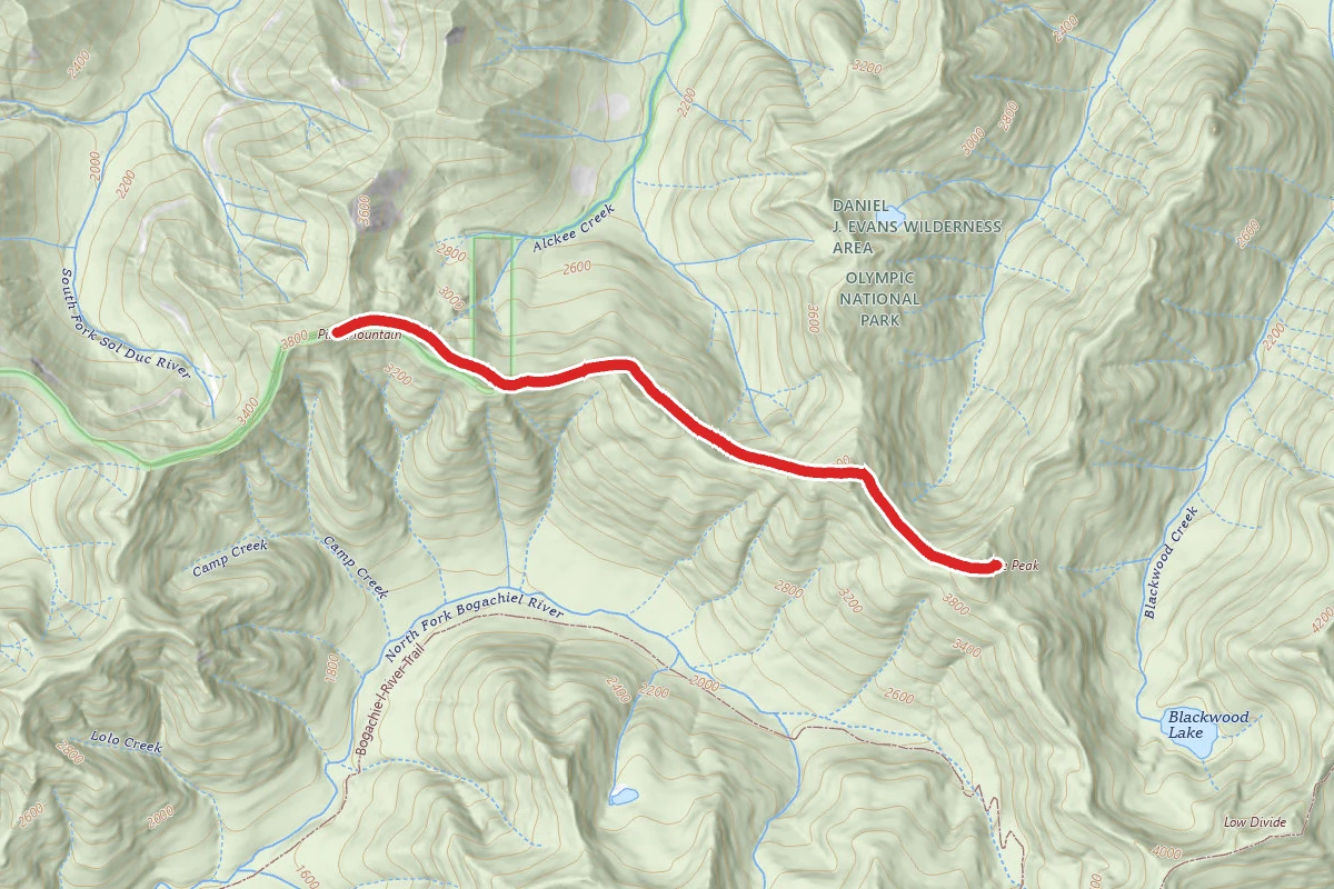 Slide Peak Route #1
