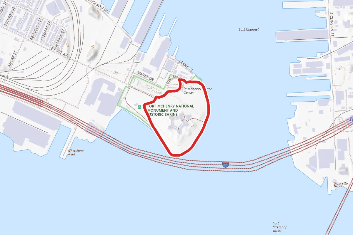 Fort McHenry Trail