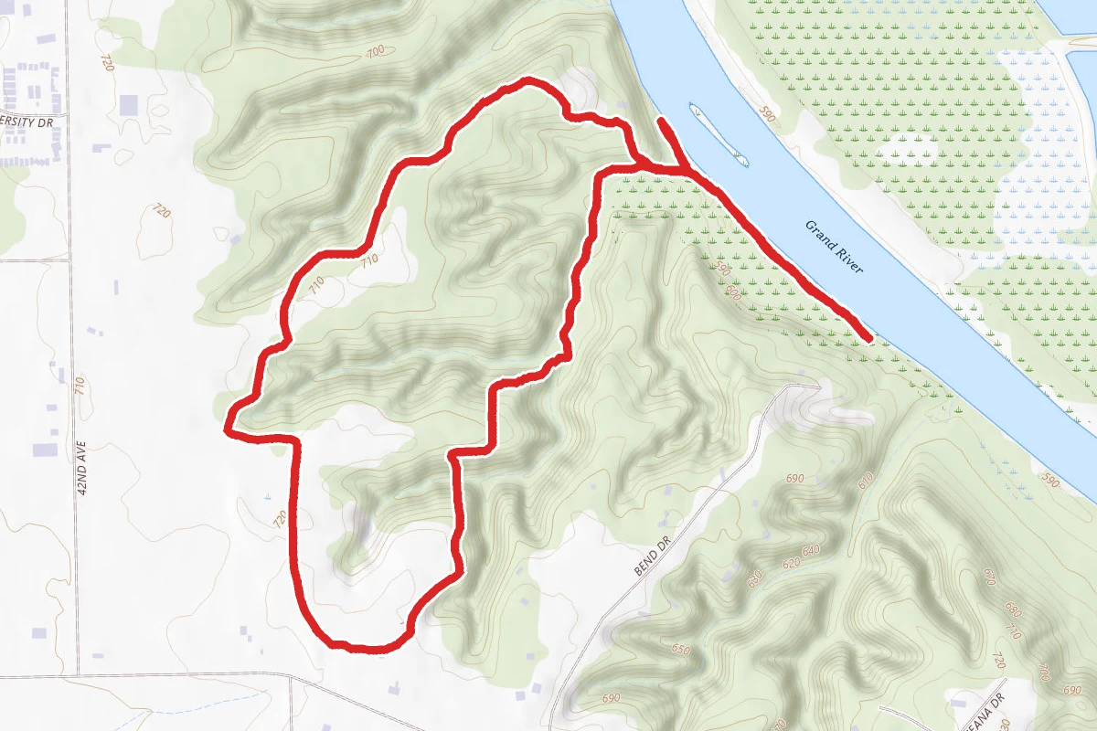 Grand Ravines Loop from North Trailhead