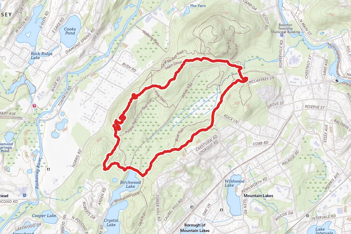Birchwood Lake via Red Trail Loop