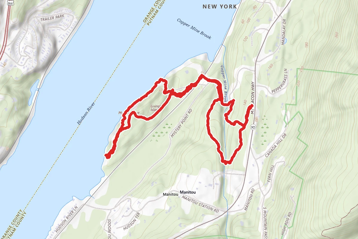 Manitou Point Preserve Trail