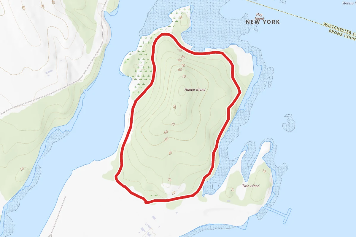 Hunter Island Loop Trail