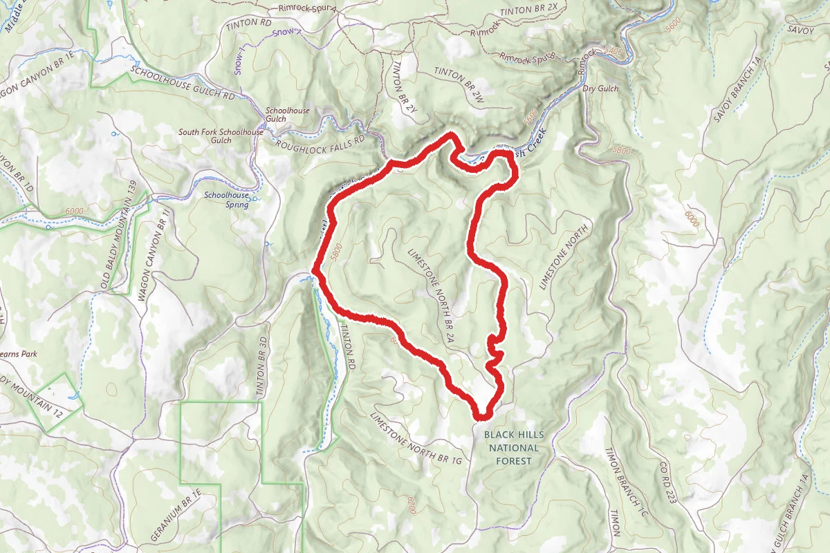 Little Spearfish Trail
