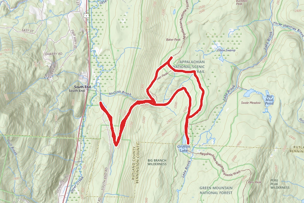 Baker Peak Trail