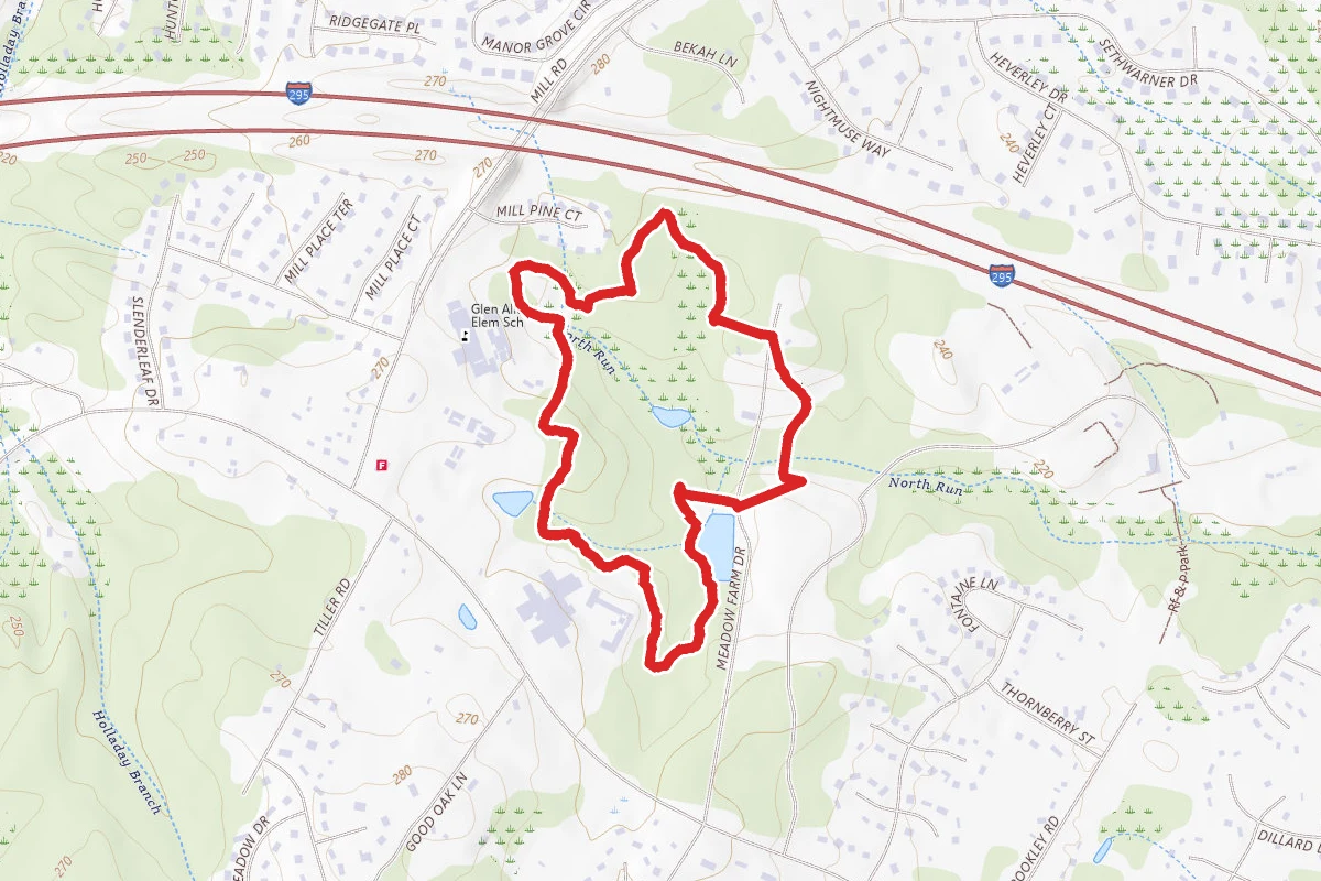 General Sheppard Crump Memorial Park Loop Trail