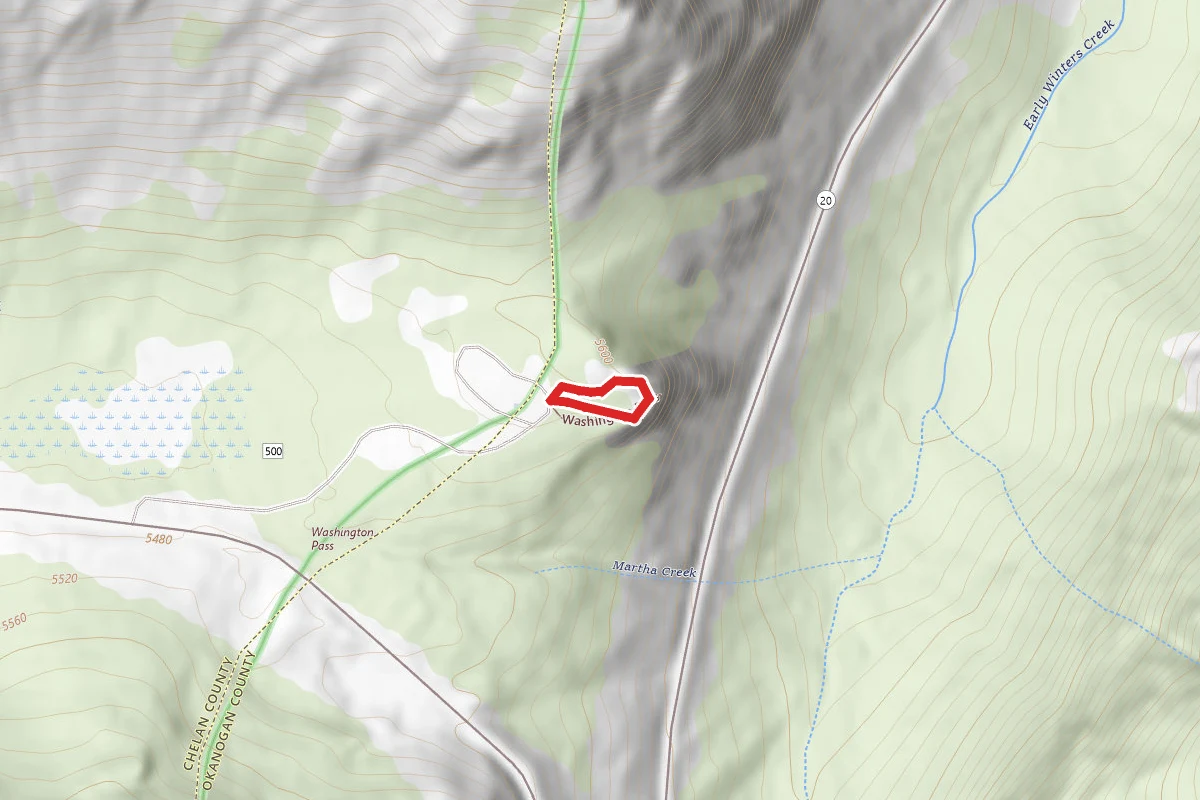 Washington Pass Overlook Trail