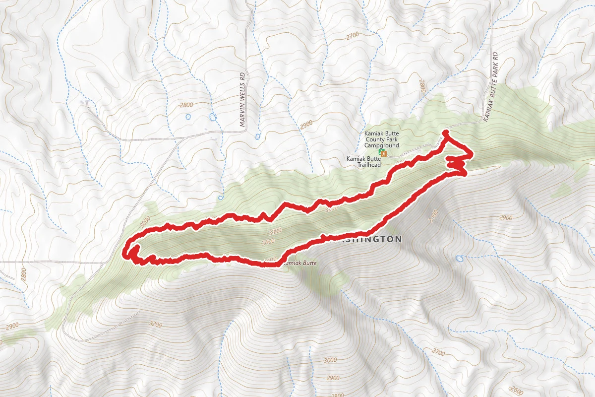 Kamiak Butte Primative Trail