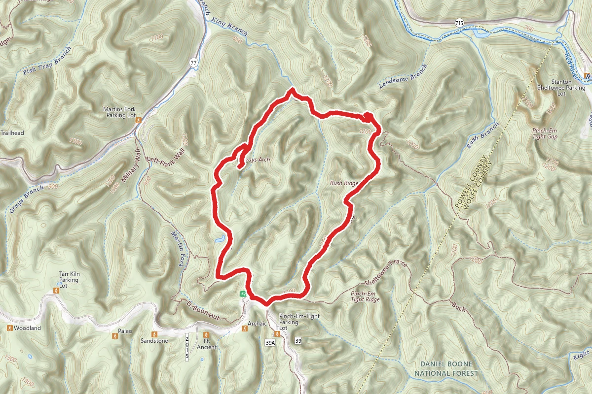Gray's Arch Trail Loop