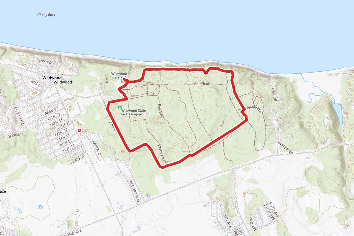 Wildwood State Park Loop Trail
