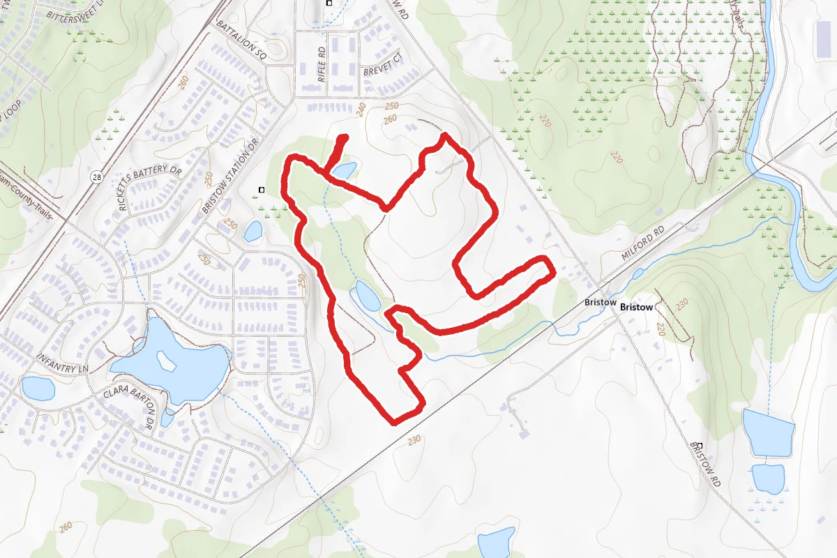 Bristoe Station Trail Loop