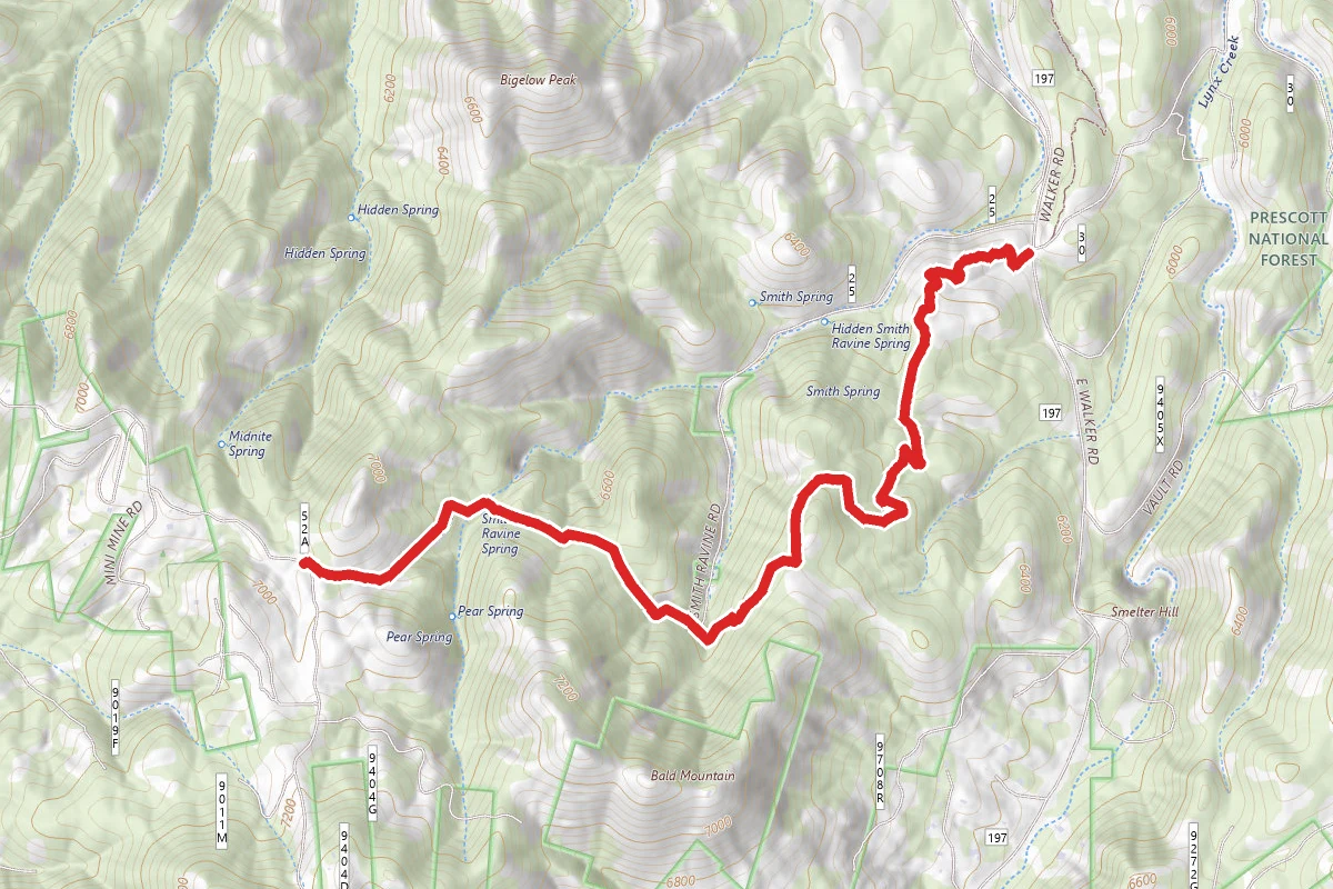 Smith Ravine Trail