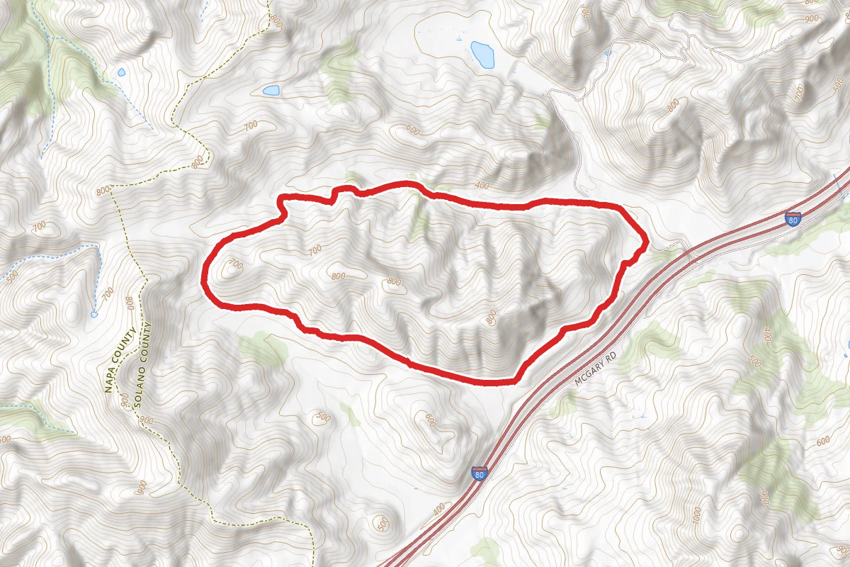 Middle Valley and South Valley Trail
