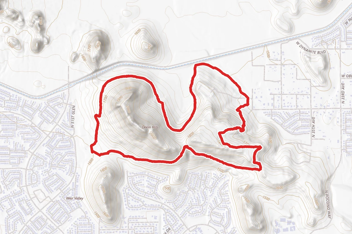 Deem Hills Circumference Trail